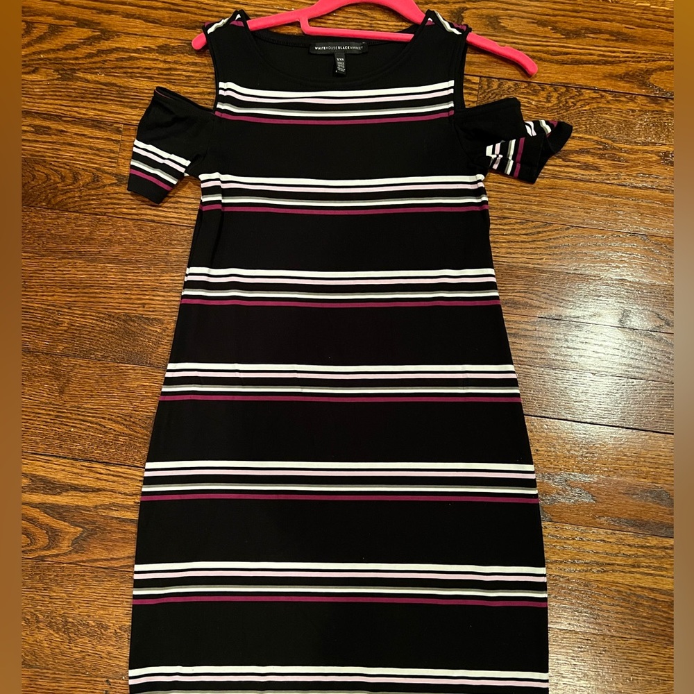 White House Black Market Cold Shoulder Dress
